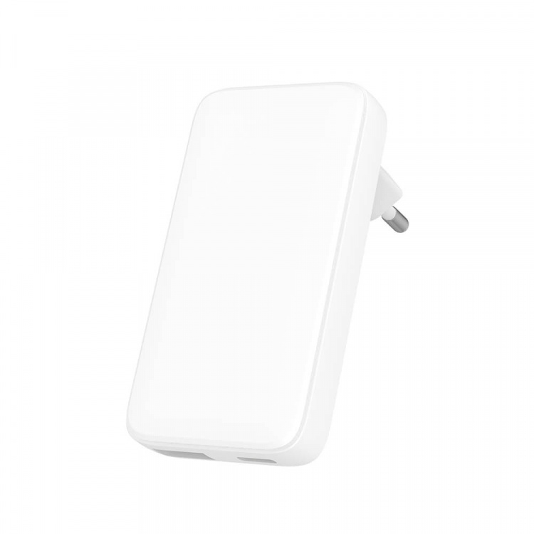 Gear Charger 220V 1xUSB-C+1xUSB-A PD/PPS 36W+QC 18W GaN White Gear Charger 220V 1xUSB-C+1xUSB-A PD/PPS 36W+QC 18W GaN White