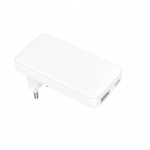 Gear Charger 220V 1xUSB-C+1xUSB-A PD/PPS 36W+QC 18W GaN White Gear Charger 220V 1xUSB-C+1xUSB-A PD/PPS 36W+QC 18W GaN White
