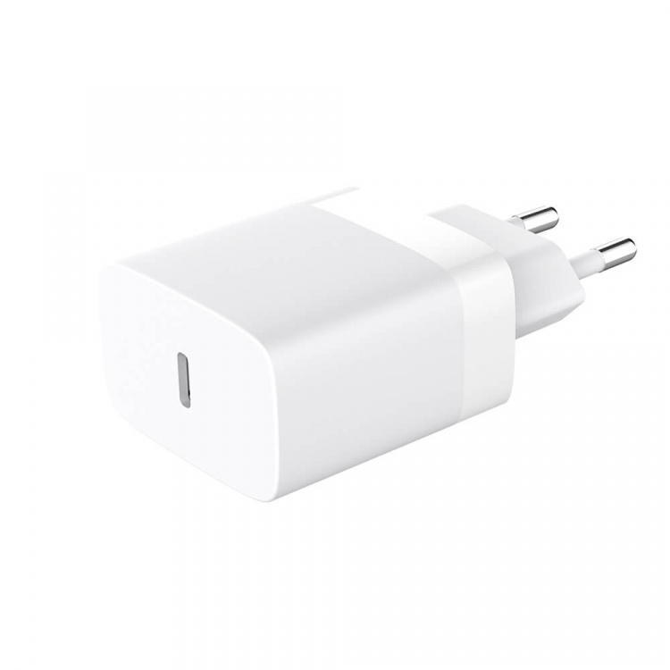 Gear Charger 220V 1xUSB-C White PD/PPS 30W +1m Cable USB-C to USB-C