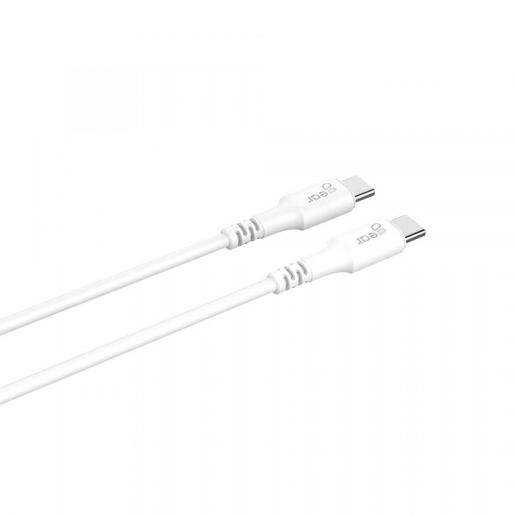 Gear Charger 220V 1xUSB-C White PD/PPS 30W +1m Cable USB-C to USB-C