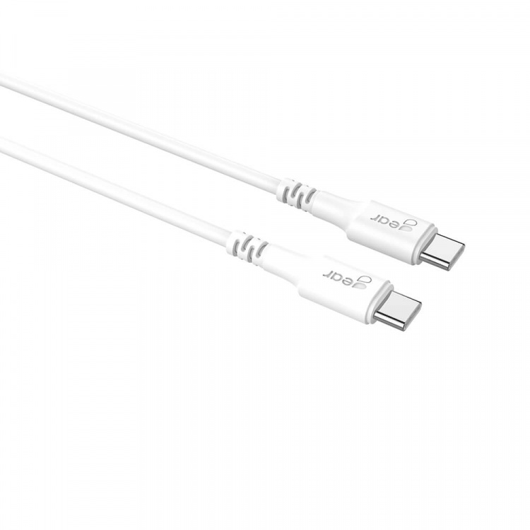 Gear Charger 220V 1xUSB-C White PD/PPS 30W +1m Cable USB-C to USB-C