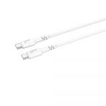 Gear Charger 220V 1xUSB-C White PD/PPS 30W +1m Cable USB-C to USB-C