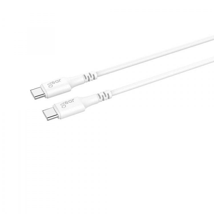 Gear Charger 220V 1xUSB-C White PD/PPS 30W +1m Cable USB-C to USB-C