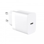 Gear Charger 220V 1xUSB-C White PD/PPS 30W +1m Cable USB-C to USB-C