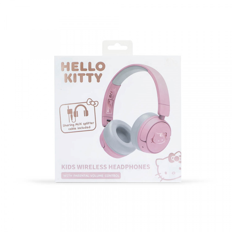 HELLO KITTY Headphone On-Ear Wireless 85dB/95dB