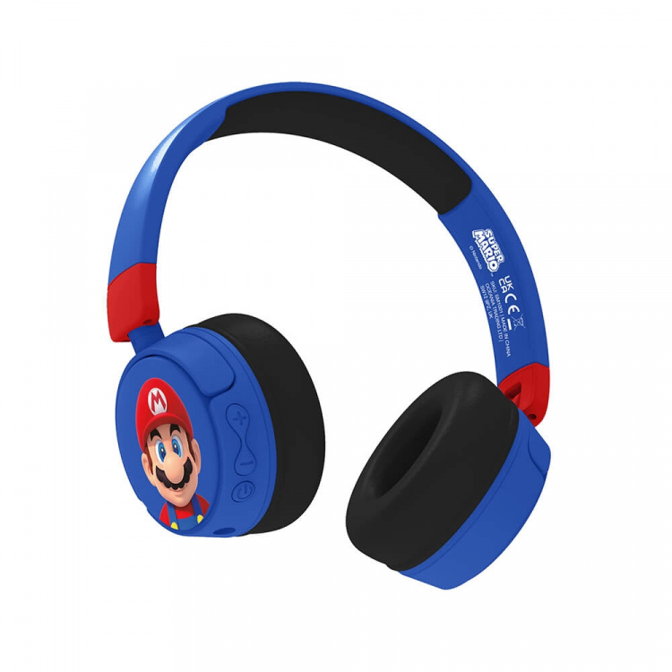 Super Mario Headphone On-Ear Wireless 85dB/95dB Super Mario Headphone On-Ear Wireless 85dB/95dB