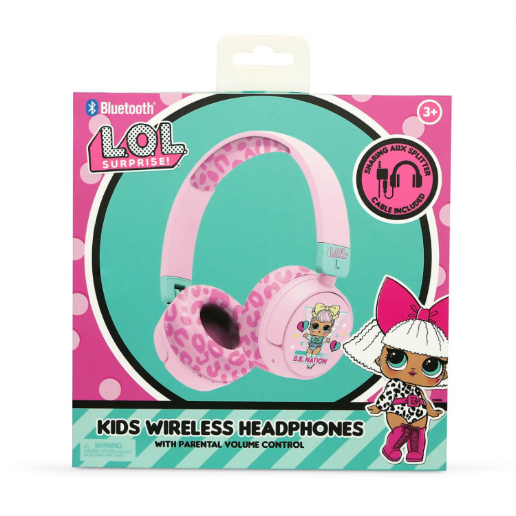LOL Headphone On-Ear Junior Wireless 85dB/95dB LOL Headphone On-Ear Junior Wireless 85dB/95dB