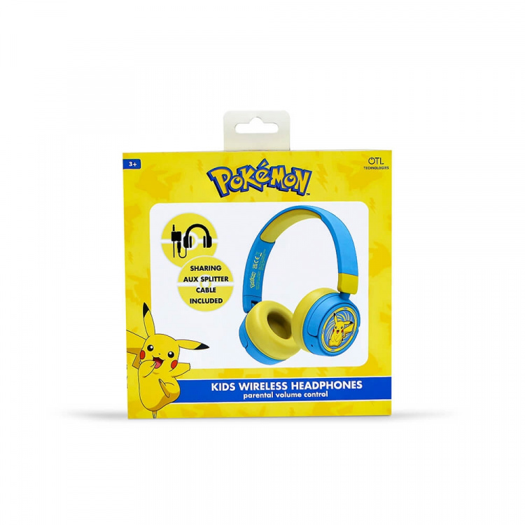 POKEMON Headphone On-Ear Wireless 85dB/95dB POKEMON Headphone On-Ear Wireless 85dB/95dB