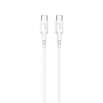 Gear Charging cable USB-C to USB-C 2.0 0.5m Cable White Gear Charging cable USB-C to USB-C 2.0 0.5m Cable White