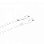 Gear Charging cable USB-C to USB-C 2.0 0.5m Cable White Gear Charging cable USB-C to USB-C 2.0 0.5m Cable White