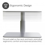 Desire2 Monitor Stand Vertical Adjustable