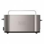 BLACK+DECKER Toaster 2 Long Slot Stainless Steel