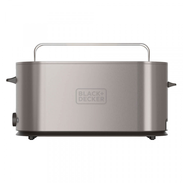 BLACK+DECKER Toaster 2 Long Slot Stainless Steel