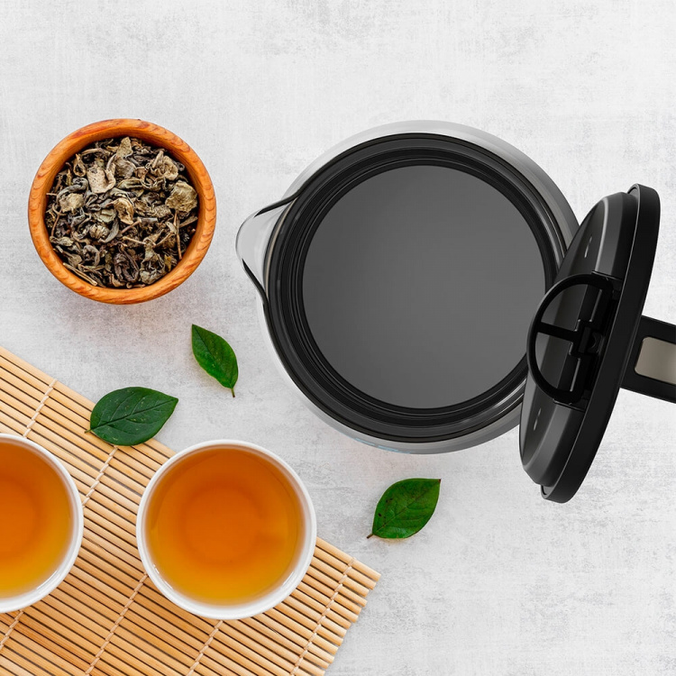 BLACK+DECKER Kettle Glass Black 1,7L