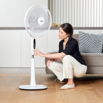 BLACK+DECKER Pedestal Fan 5 Blades White