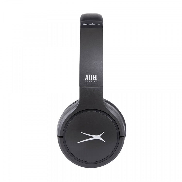 Altec Lansing Headphone Wireless 2-in-1 On-Ear NanoPhone Black
