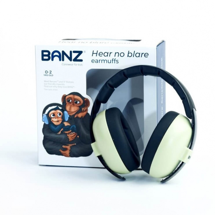 BANZ Earmuffs Baby Leaf Green