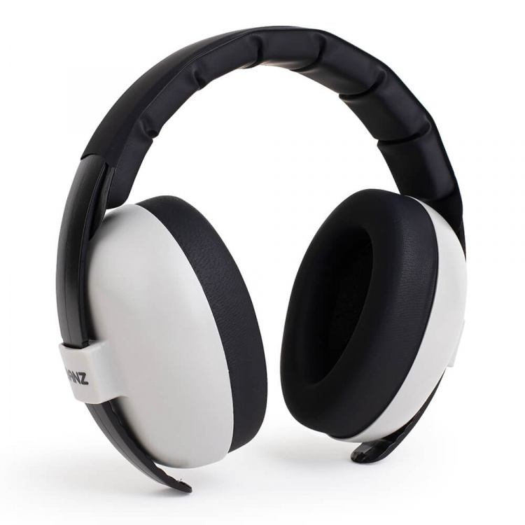 BANZ Earmuffs Baby Defenders Grey