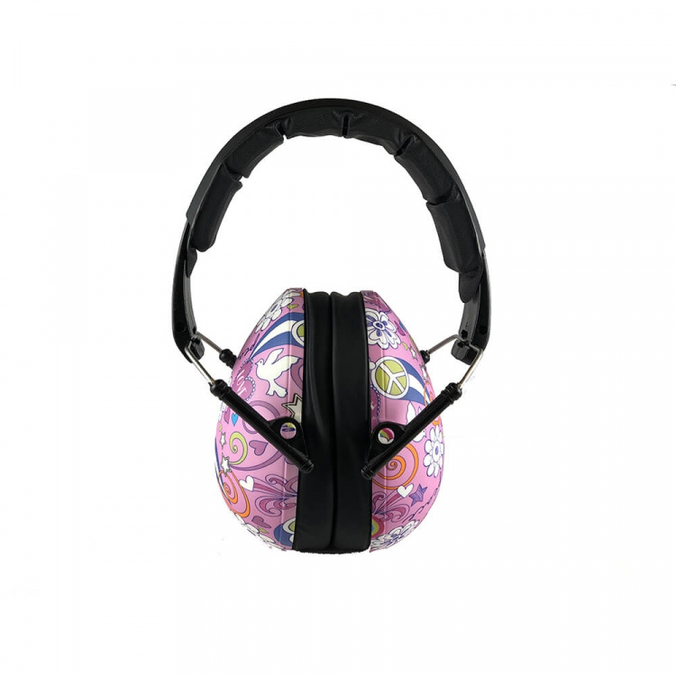 BANZ Earmuffs Kids Peace Pink