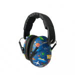 BANZ Earmuffs Kids Transport Blue