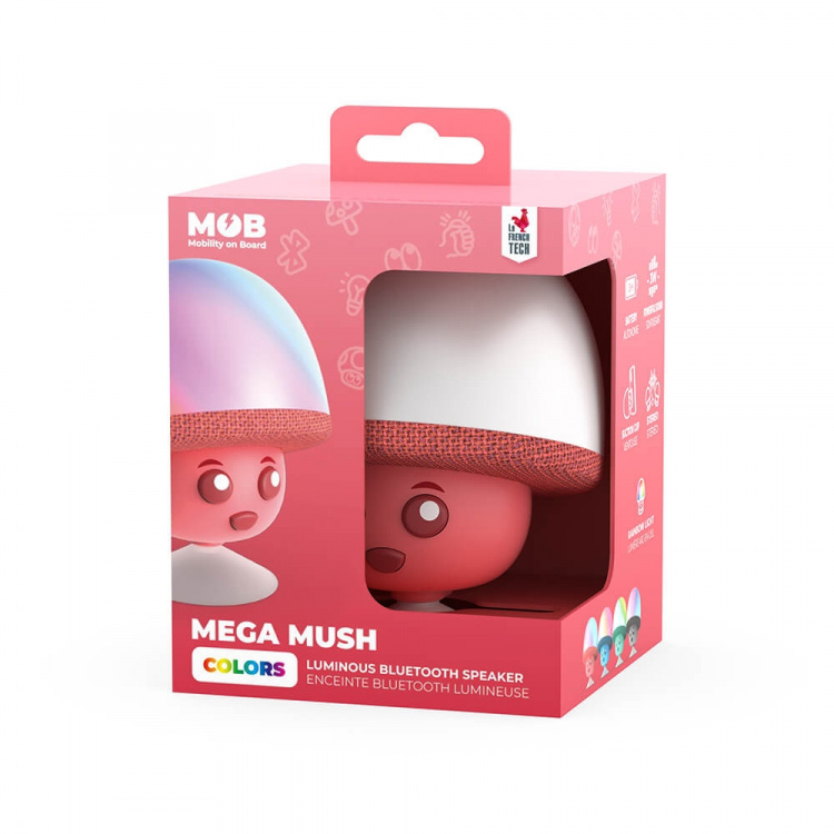 Mobility On Board Speaker Mega Mush Pink