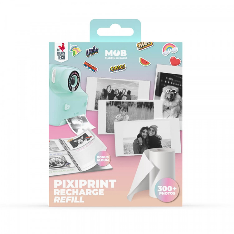 Mobility On Board Pixiprint Refill 4 Rolls Incl Memorybook and Stickers