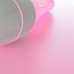 Mobility On Board Karaoke Microphone Groovy Pink