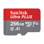 SanDisk MicroSDXC Ultra Plus 256GB 160MB/s A1 C10 UHS-1 SanDisk MicroSDXC Ultra Plus 256GB 160MB/s A1 C10 UHS-1