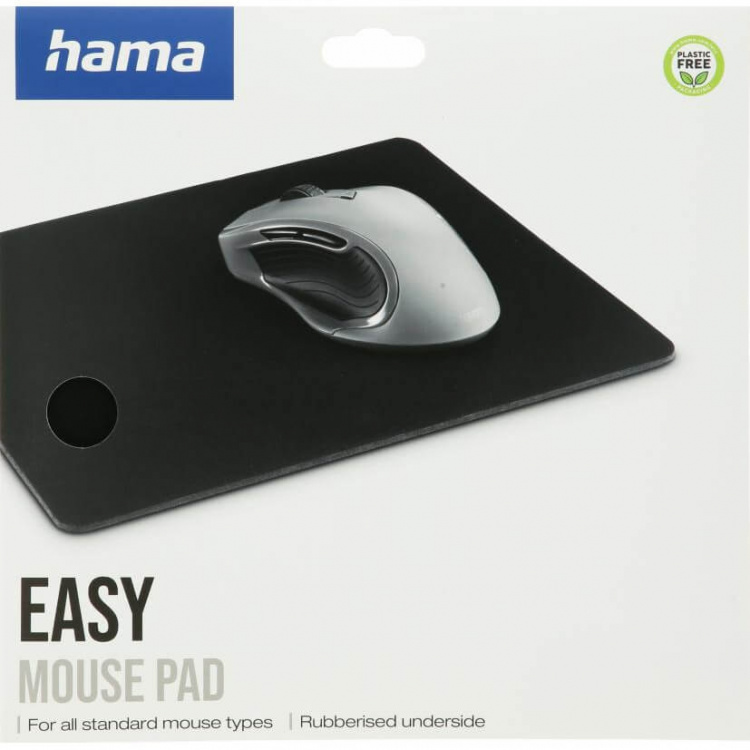 Hama Mouse Pad Easy Black