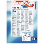 CLEANBAG Microfleece+ Dustbag Miele G/H/N 4+1 CLEANBAG Microfleece+ Dustbag Miele G/H/N 4+1