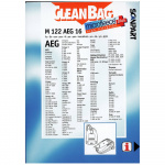 CLEANBAG Microfleece+ Dustbag AEG Gr.28 4+1