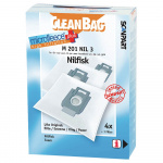 CLEANBAG Microfleece+ Dustbag Nilfisk Elite Extreme King 4+1