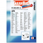 CLEANBAG Microfleece+ Dustbag AFK/Bestron/etc. 4+1