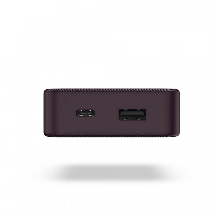 Hama Powerbank Colour 10 10000mAh USB-C+USB-A Plum Hama Powerbank Colour 10 10000mAh USB-C+USB-A Plum