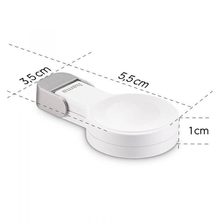 Hama Charger Wireless for Apple Watch USB-C White Hama Charger Wireless for Apple Watch USB-C White