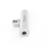 Hama Adapter Audio USB-C White Hama Adapter Audio USB-C White