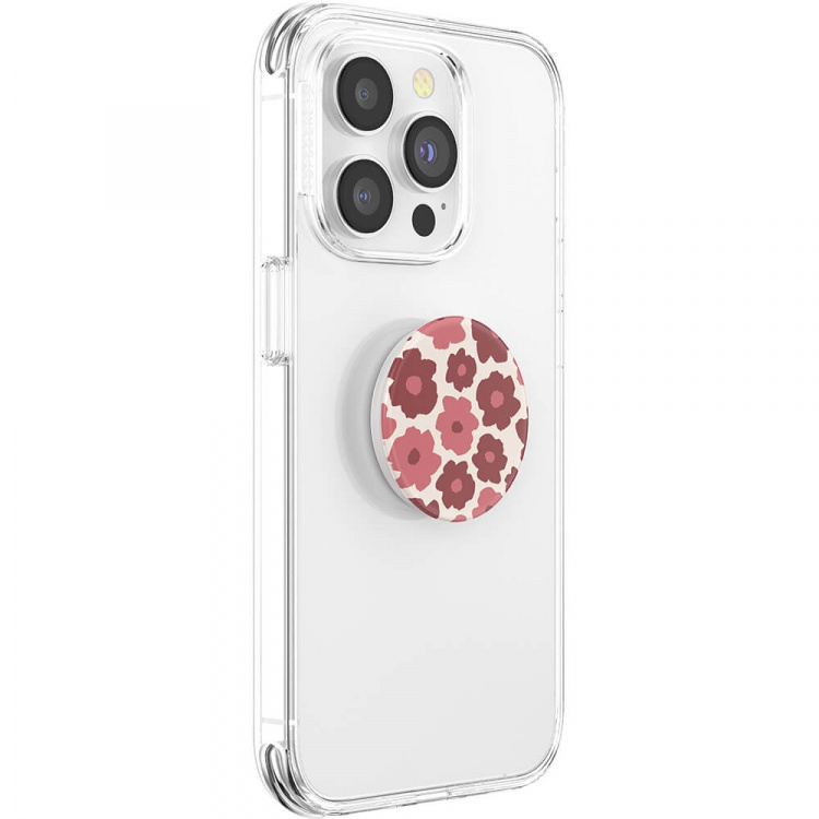 PopSockets PopGrip Original Mauve Floral PopSockets PopGrip Original Mauve Floral