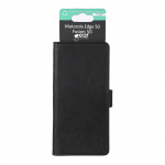 Gear Wallet Case 3 Card Slots Black - Motorola Edge 50 Ultra 5G