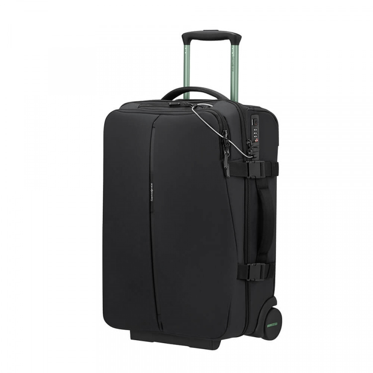 Samsonite Duffel Bag Securipak 2.0 with Wheels Black Samsonite Duffel Bag Securipak 2.0 with Wheels Black