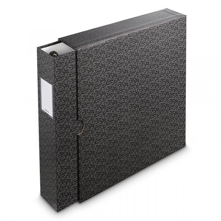 Hama Binder 4-D Ring Mechanism Black/Grey Hama Binder 4-D Ring Mechanism Black/Grey