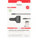 Hama Power Supply Universal Car USB-C 5-20V/65W