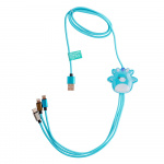 Squishmallows Chargercable 1.2m Tatiana 3in1 USB-C/Micro/Lightning