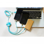 Squishmallows Chargercable 1.2m Tatiana 3in1 USB-C/Micro/Lightning