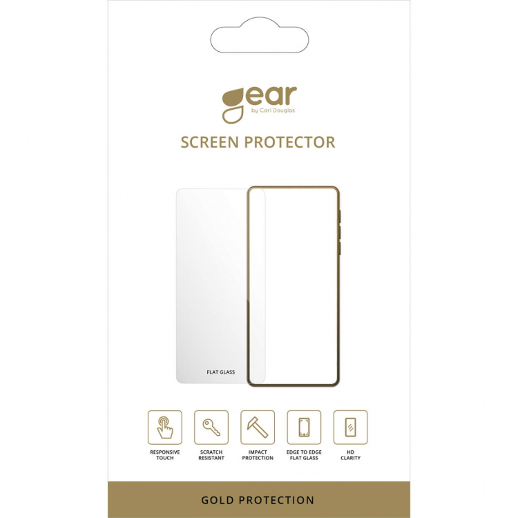 Gear Screen Protector 2.5D Gold Case Friendly - iPhone 16 Pro Max/17 Pro Max Gear Screen Protector 2.5D Gold Case Friendly - iPhone 16 Pro Max/17 Pro Max