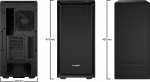 Be Quiet! Pure Base 600 ATX case, black