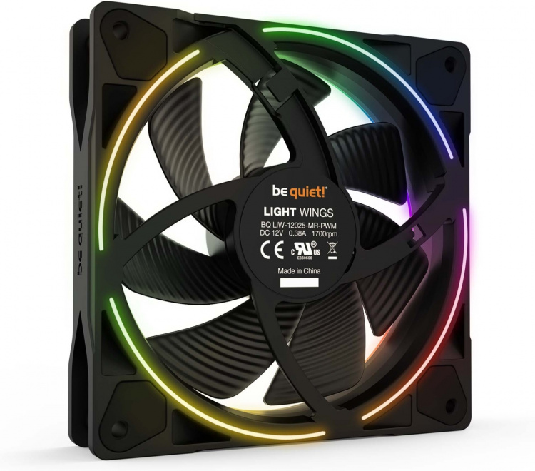 Be Quiet! Light Wings PWM fan, 120 mm Be Quiet! Light Wings PWM fan, 120 mm