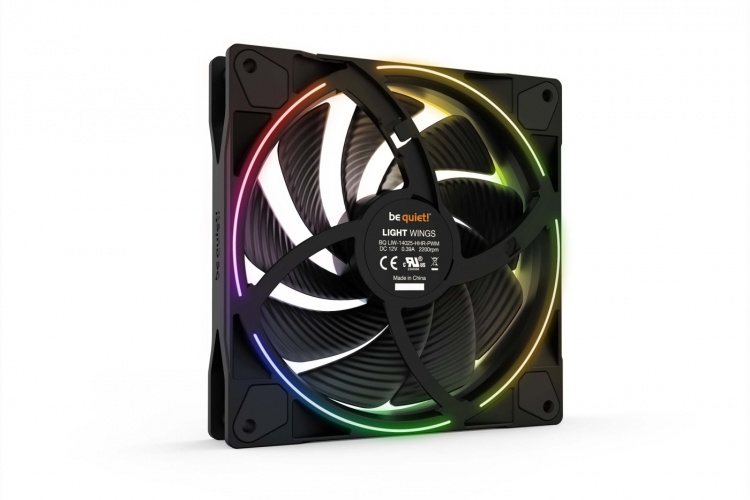 Be Quiet ! Light Wings PWM high-speed fan, 140 mm Be Quiet ! Light Wings PWM high-speed fan, 140 mm