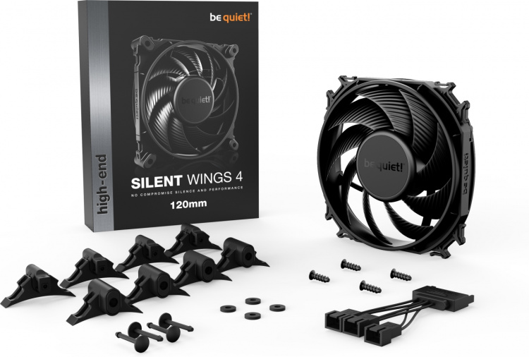 Be Quiet! Silent Wings 4 fan, 120 mm Be Quiet! Silent Wings 4 fan, 120 mm
