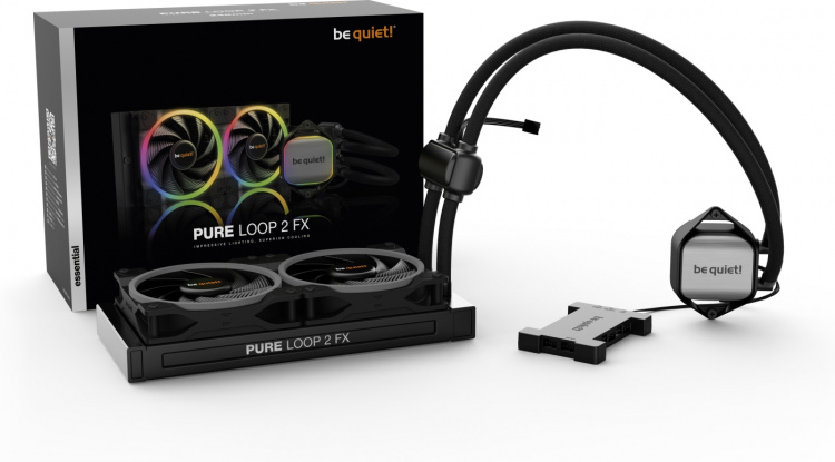 Be Quiet! Pure Loop 2 FX 240mm liquid cooling system Be Quiet! Pure Loop 2 FX 240mm liquid cooling system