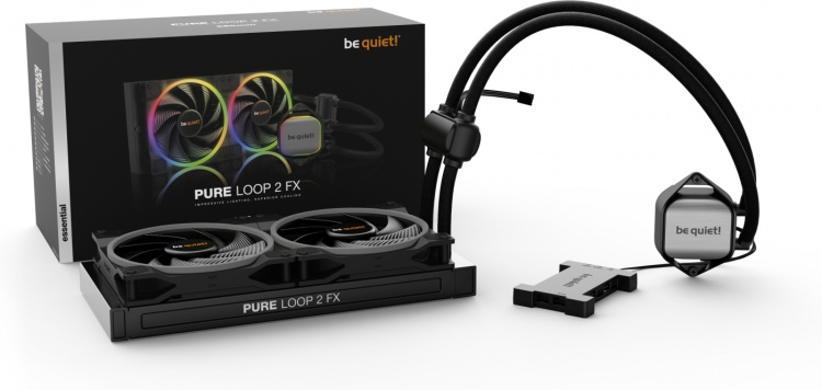 Be Quiet! Pure Loop 2 FX 280mm liquid cooling system Be Quiet! Pure Loop 2 FX 280mm liquid cooling system